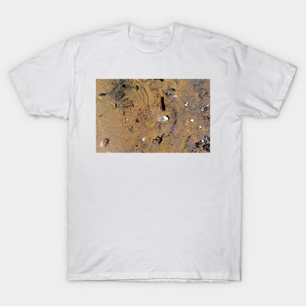 Sea sand surface after low tide T-Shirt by lena-maximova